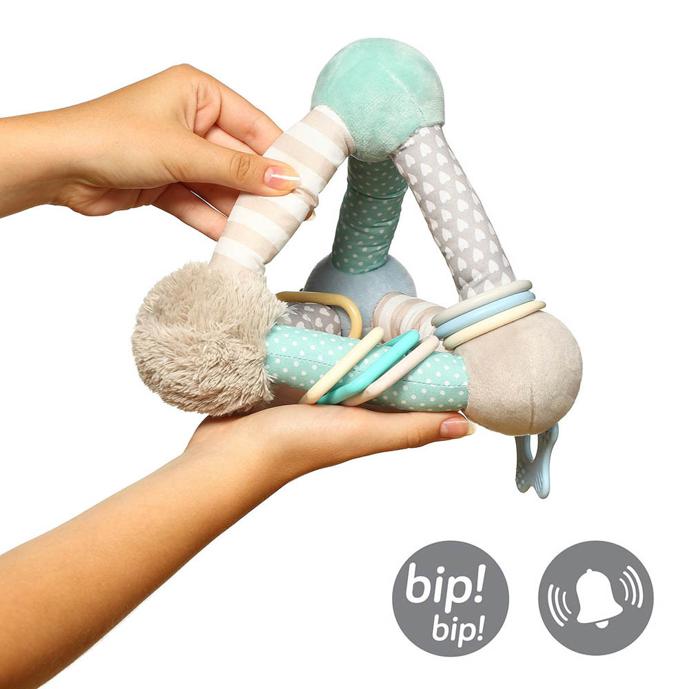 BabyOno 898/02 - Menta  Piramis TINY YOGA oktatójáték