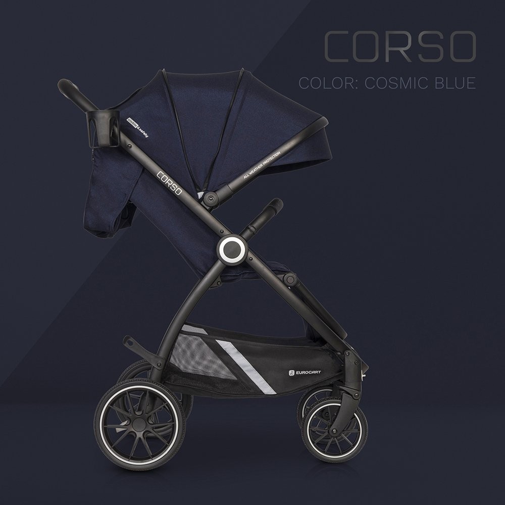 Euro Cart Corso - COSMIC BLUE 22 kg – babakocsi