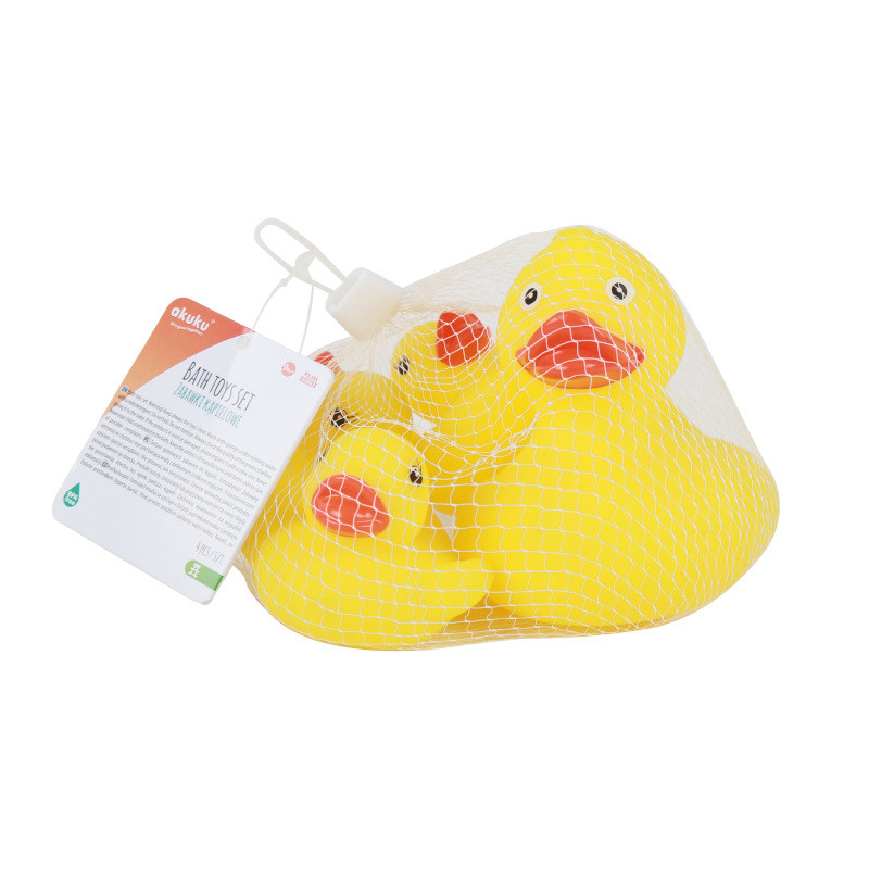 AKUKU A0162 - Fürdőjáték 4 db – fürdetési kiegészítő