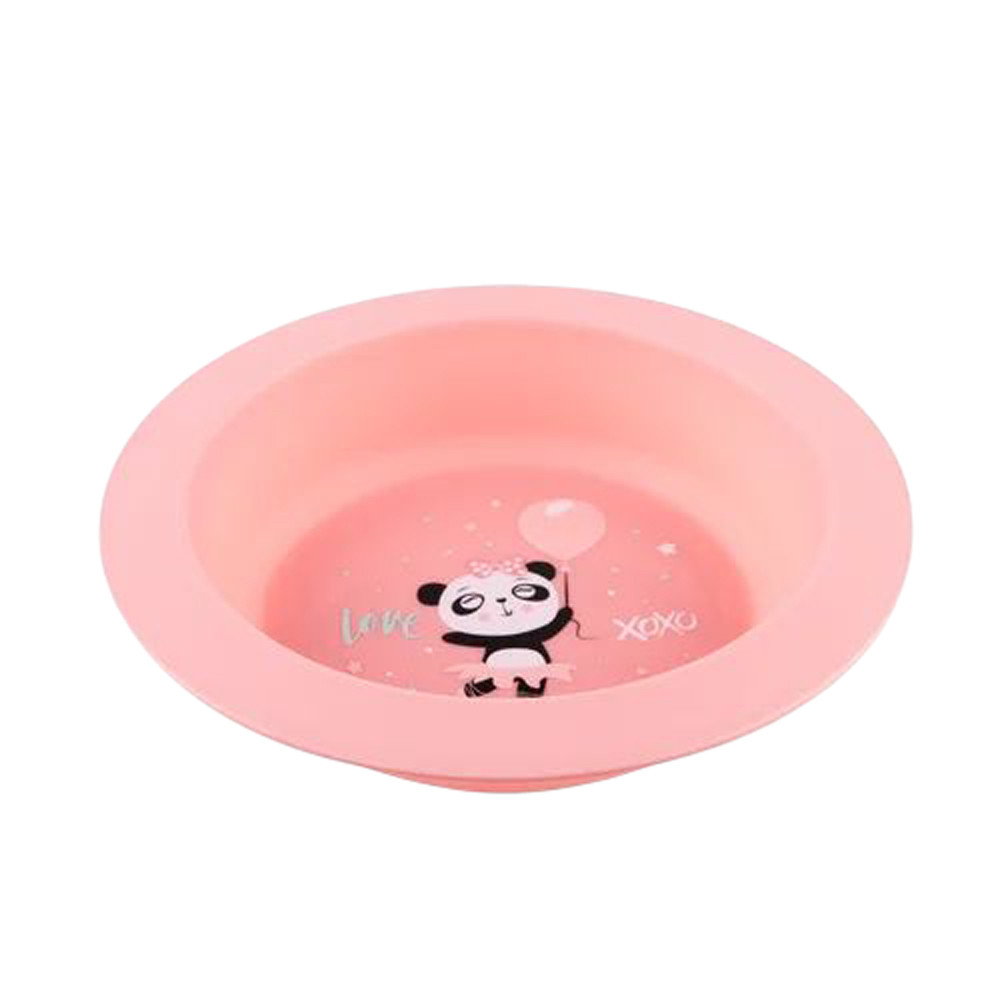 Canpol 56/523 - Tányér Étkészlet Exotic Animals Pink – babatermék