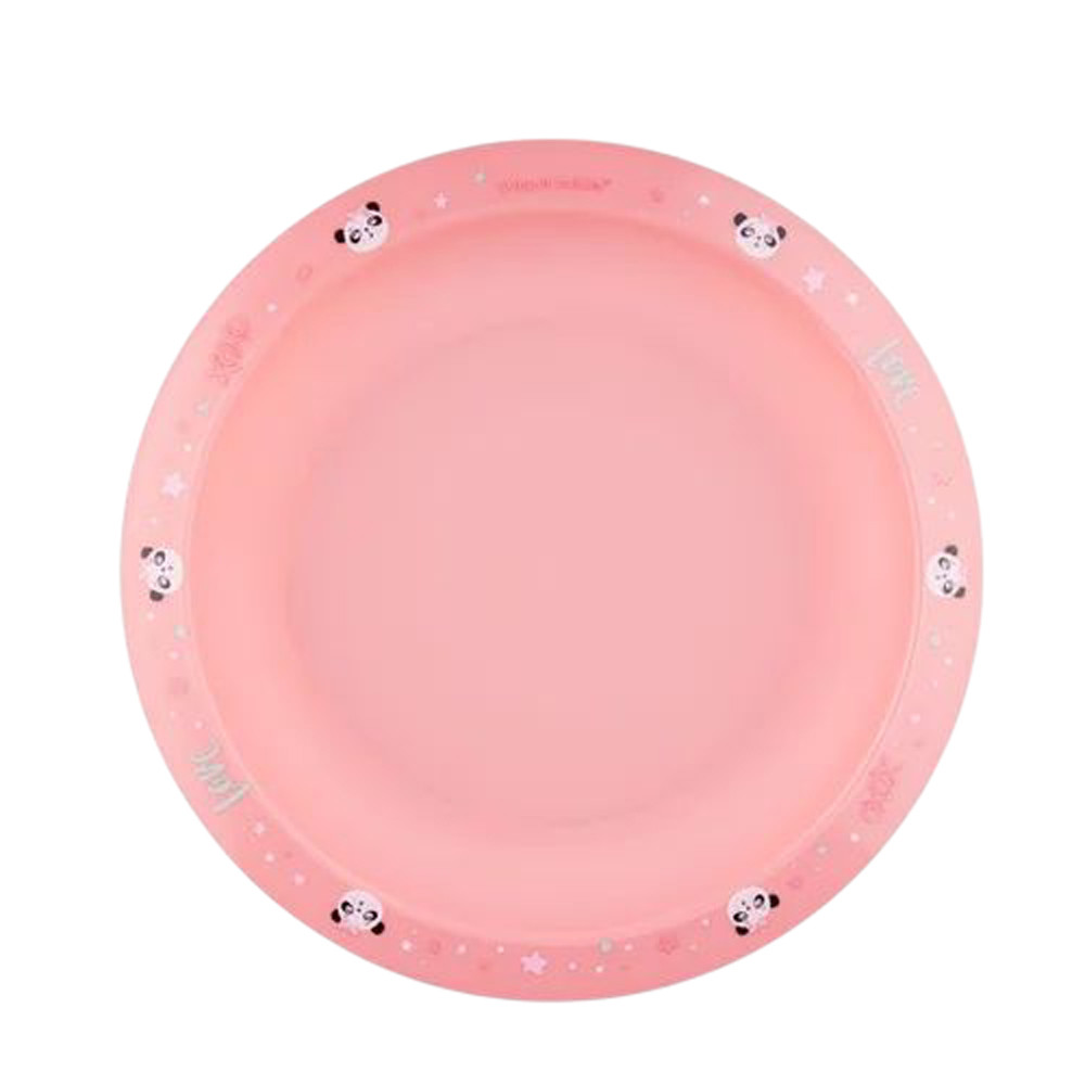 Canpol 56/523 - Tányér Étkészlet Exotic Animals Pink – babatermék