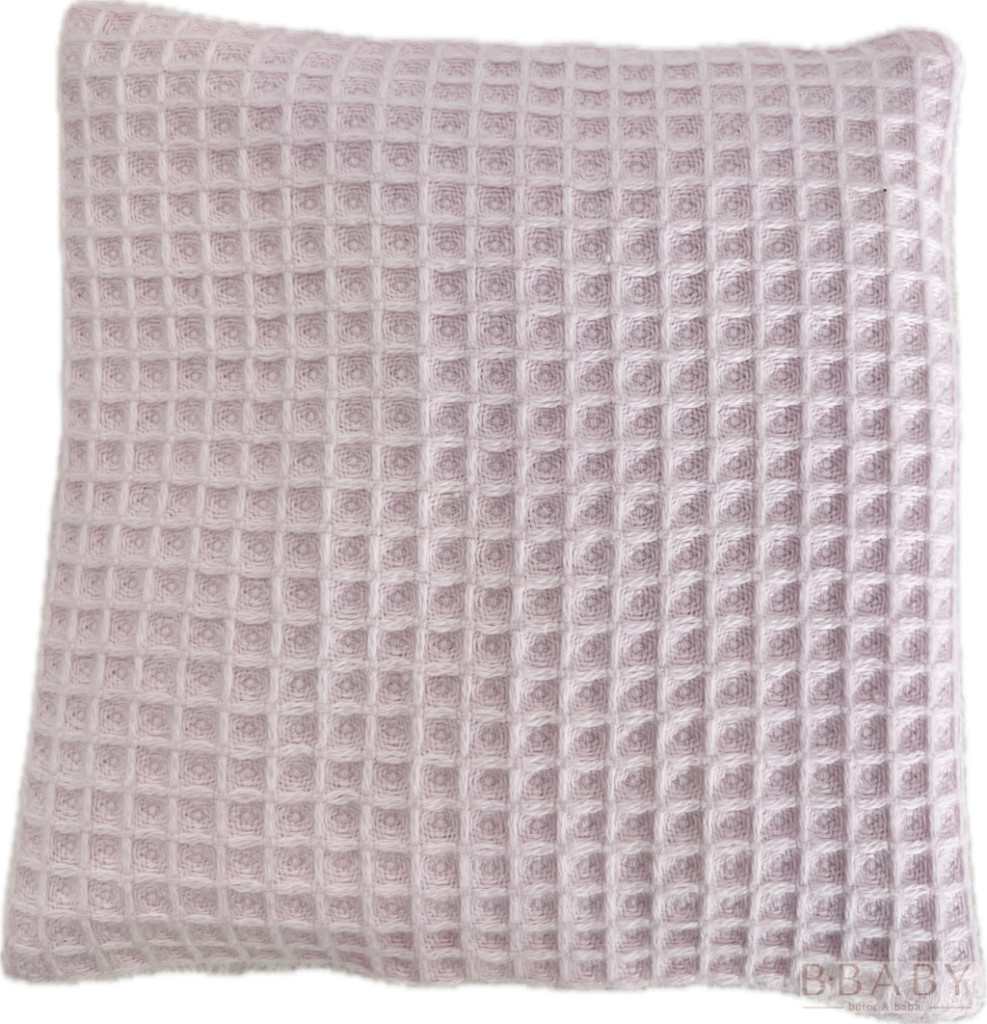 Parajdi sópárna kék waffle huzattal – Benjamin (15x15 cm) – babatermék