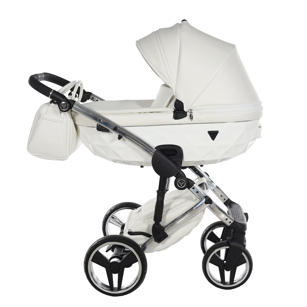 Junama Fluo Individuál V3 system - Fehér – babakocsi