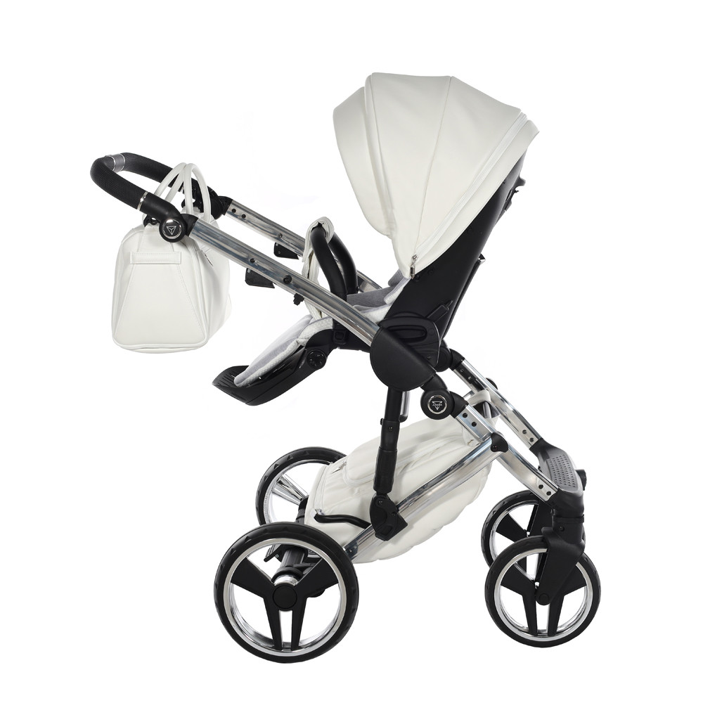 Junama Fluo Individuál V3 system - Fehér és Arany – babakocsi