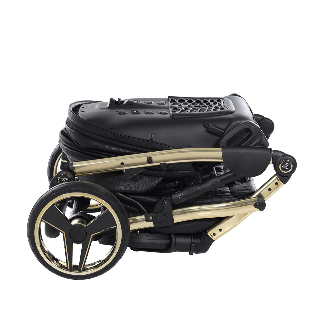 Junama Hand Craft V3 System - Fekete és Arany – babakocsi