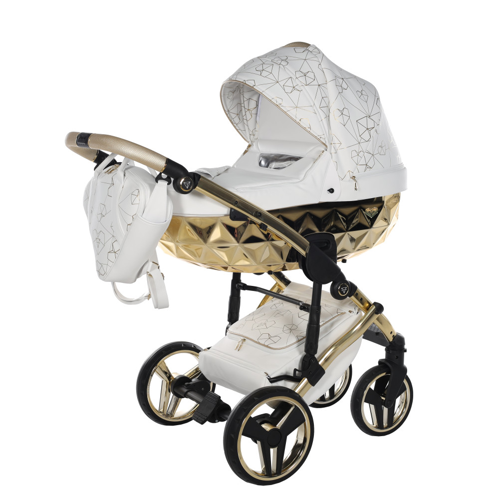 Junama Diamond Heart V3 System - Arany – babakocsi