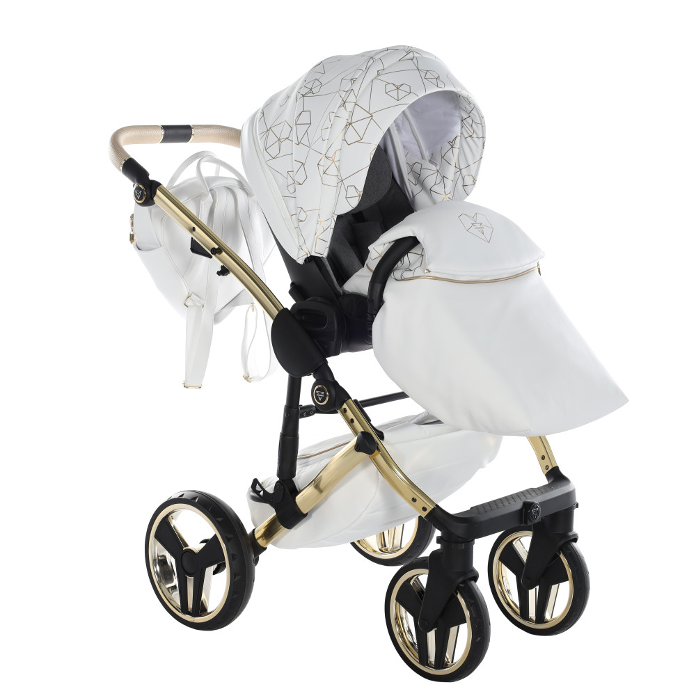 Junama Diamond Heart V3 System - Arany – babakocsi