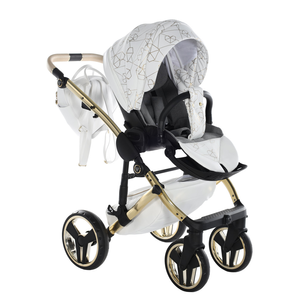 Junama Diamond Heart V3 System - Arany – babakocsi