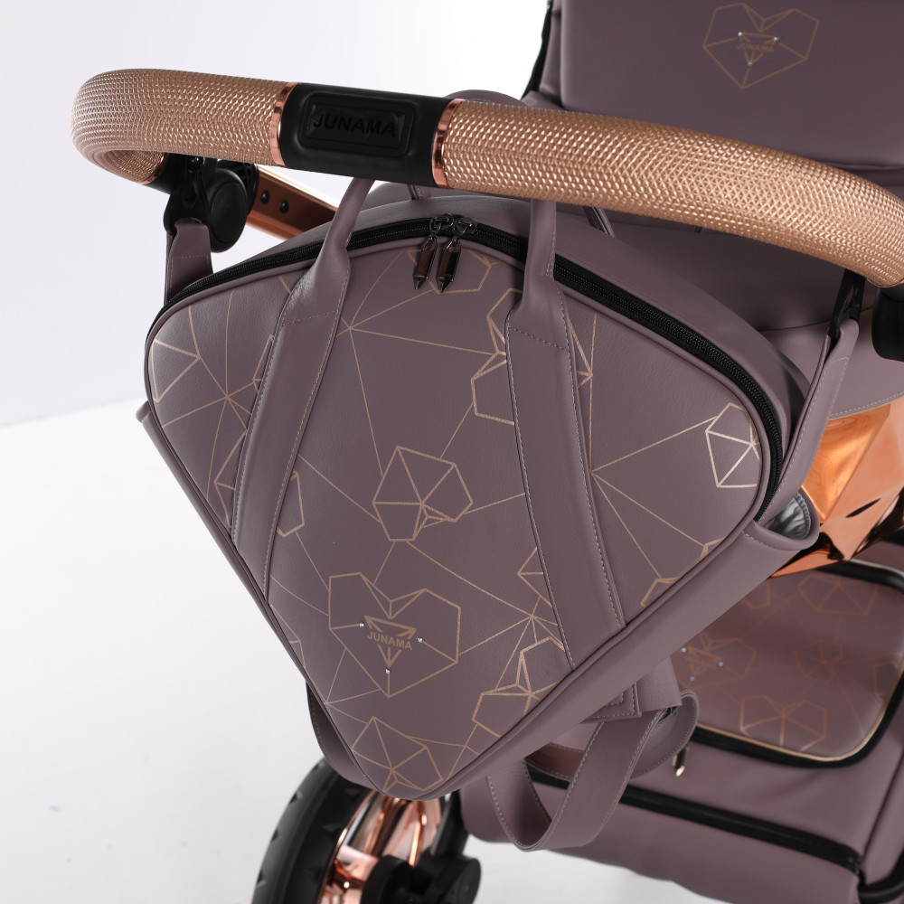 Junama Diamond Heart V3 System - Lila-Órany – babakocsi
