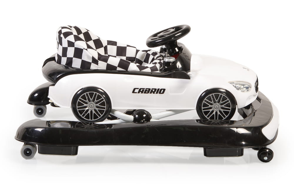 Cangaroo Cabrio bébikomp 2in1 kisautó fehér