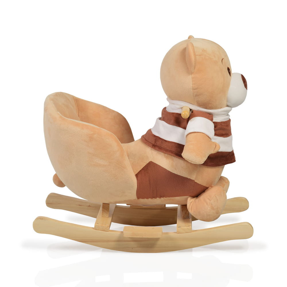 Moni Toys Hintázó maci 60 cm barna