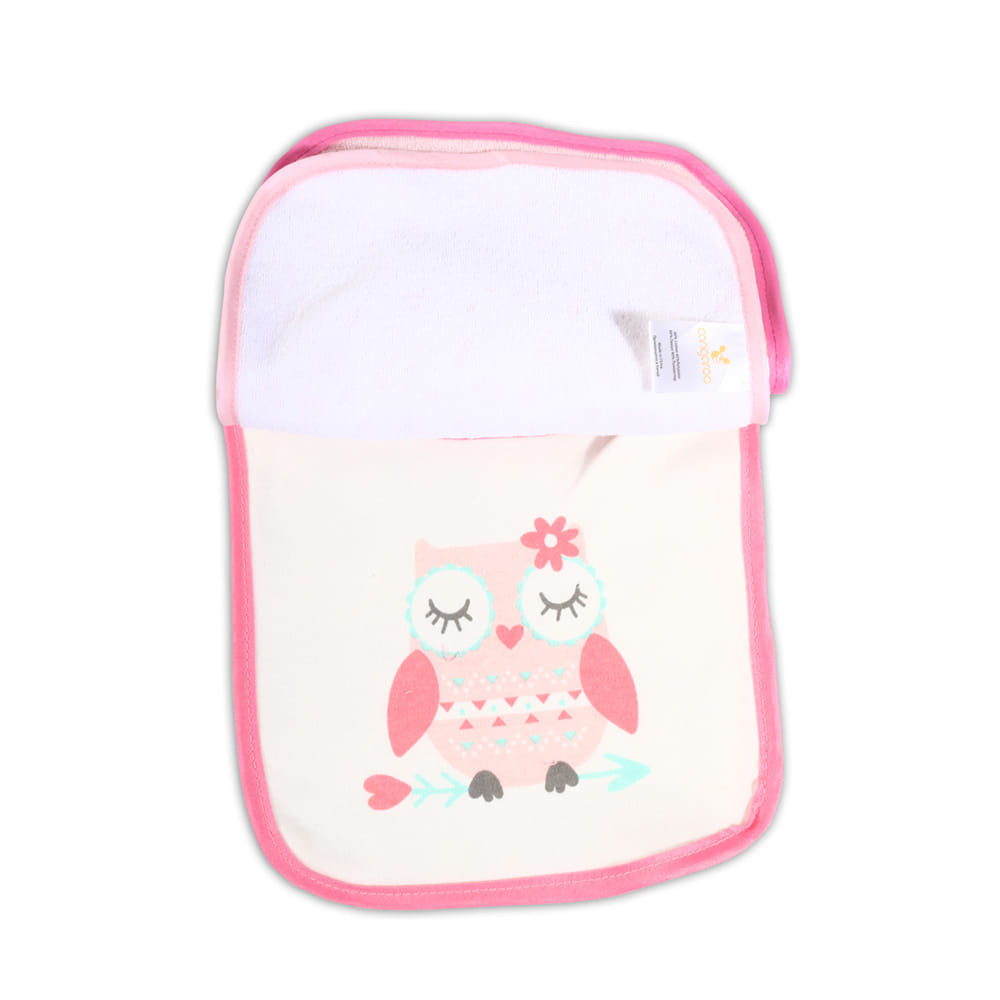 CANGAROO TIBBY előke 3 db újszülött méret RÓZSASZÍN/PINK