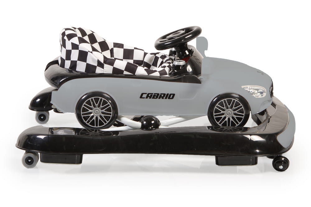 CANGAROO CABRIO Bébikomp 2in1 kisautó SZÜRKE