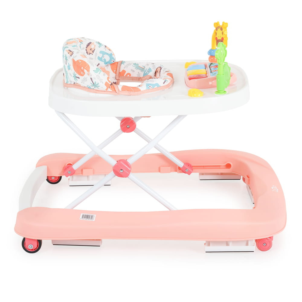 MONI Zoo 2in1 átalakítható bébikomp járássegítős pink
