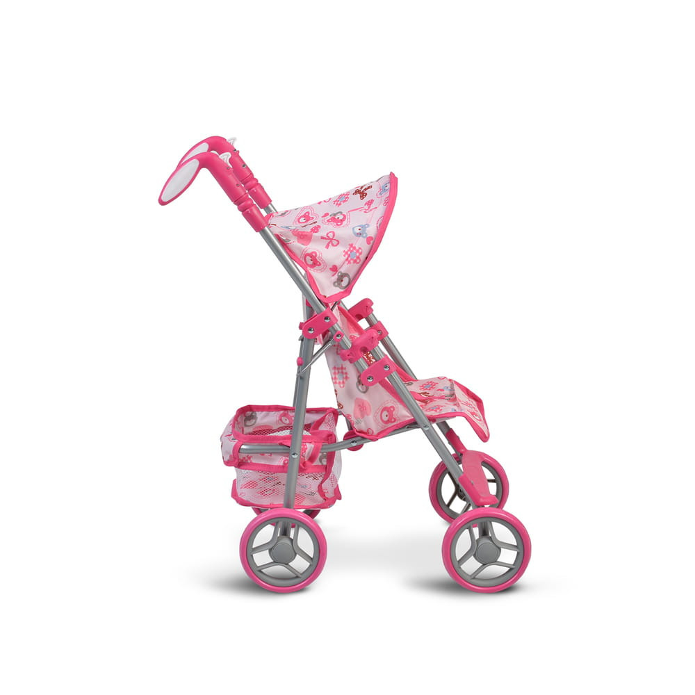 Moni Toys Flower g. játék babakocsi virágos