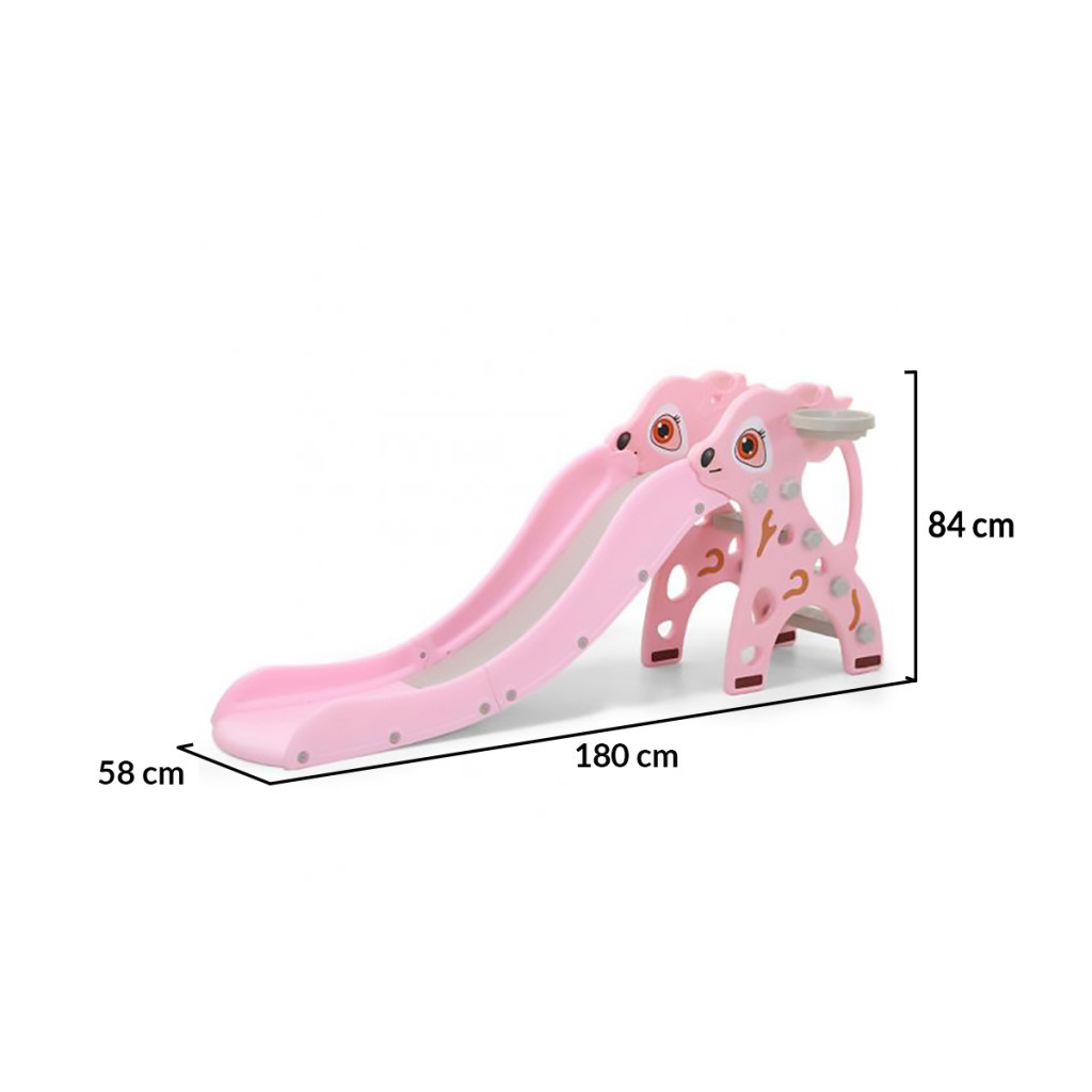 MONI GARDEN TIANA kerti csúszda PINK – gyermekjáték