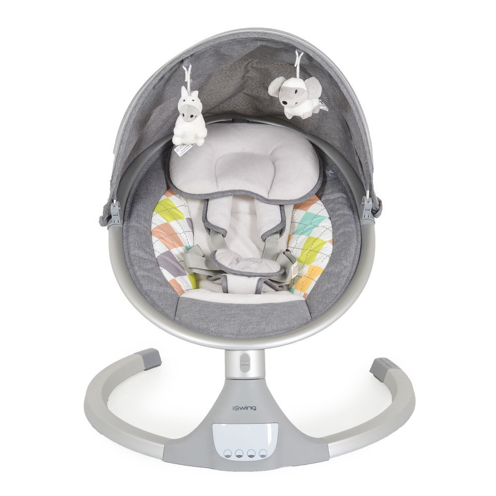 Moni Iswing elektromos hinta, 9 kg, 5seb., szúnyoghálóval V.SZÜRKE