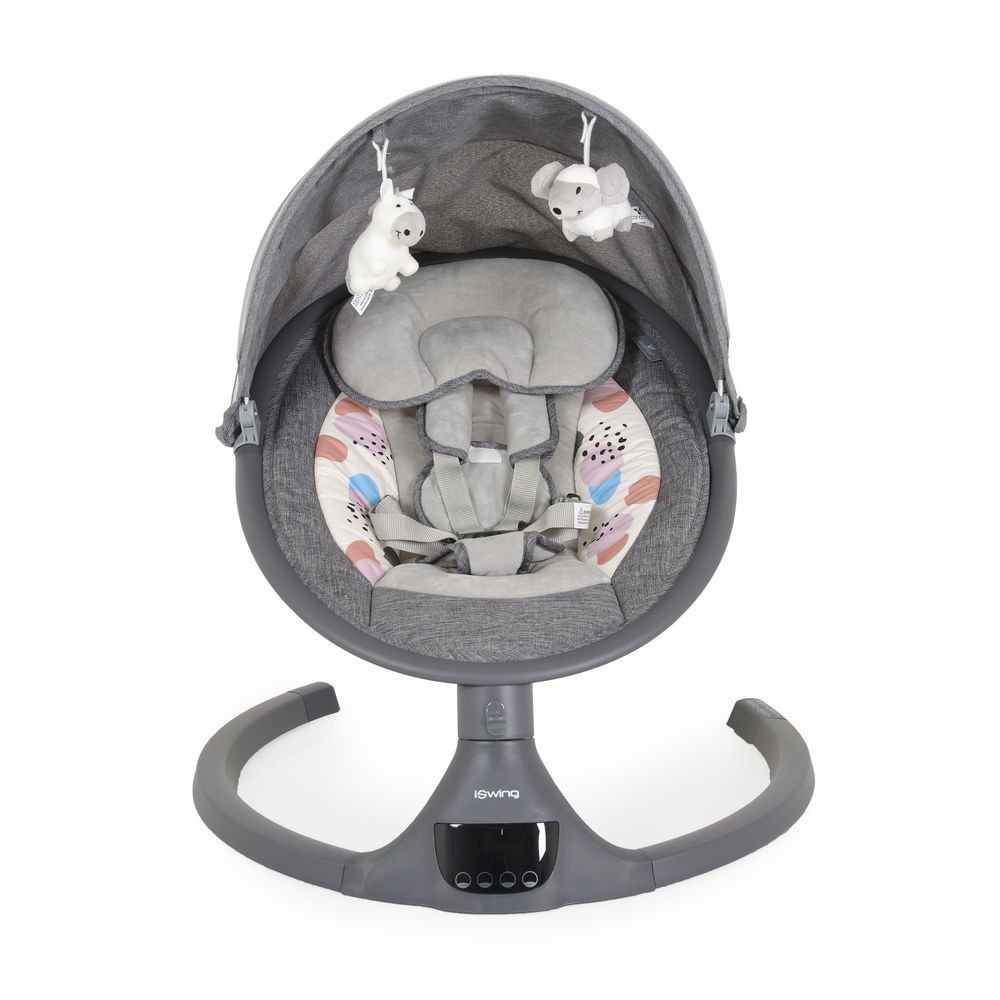 Moni Iswing elektromos hinta, 9 kg, 5seb., szúnyoghálóval S.SZÜRKE