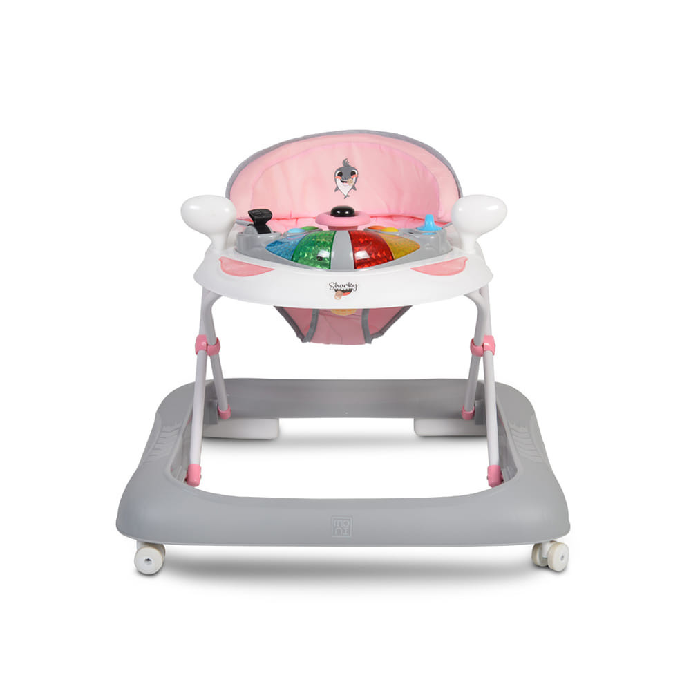 MONI SHARKY bébikomp Baby Shark zenével PINK