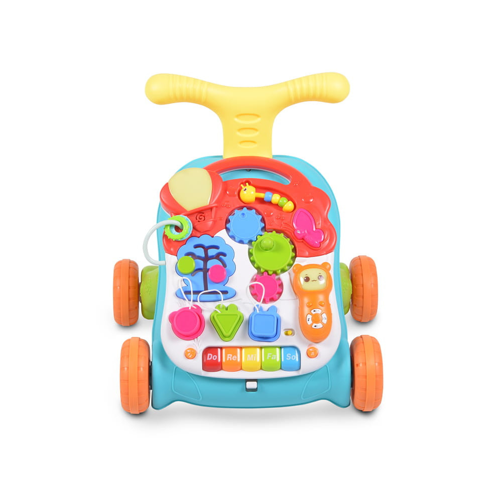 Moni Toys Music járássegítő műanyag 2in1 játszóasztal – babatermék