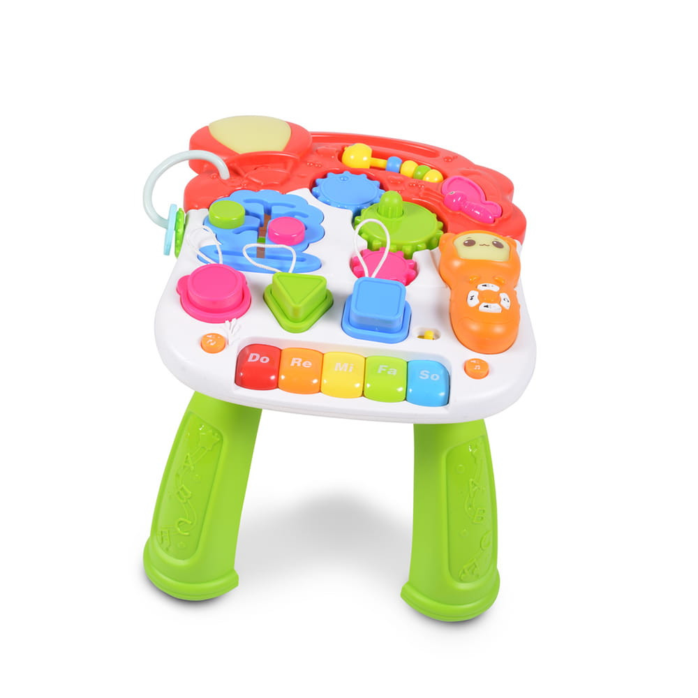 Moni Toys Music járássegítő műanyag 2in1 játszóasztal – babatermék