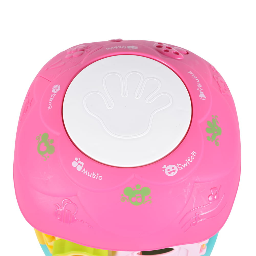 Moni Műanyagjáték GOMBAHÁZ formaberakó PINK