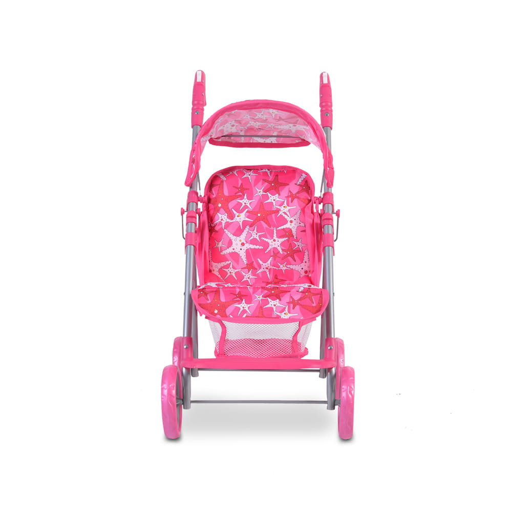 Moni Toys Stars játék babakocsi lapra csukhatós