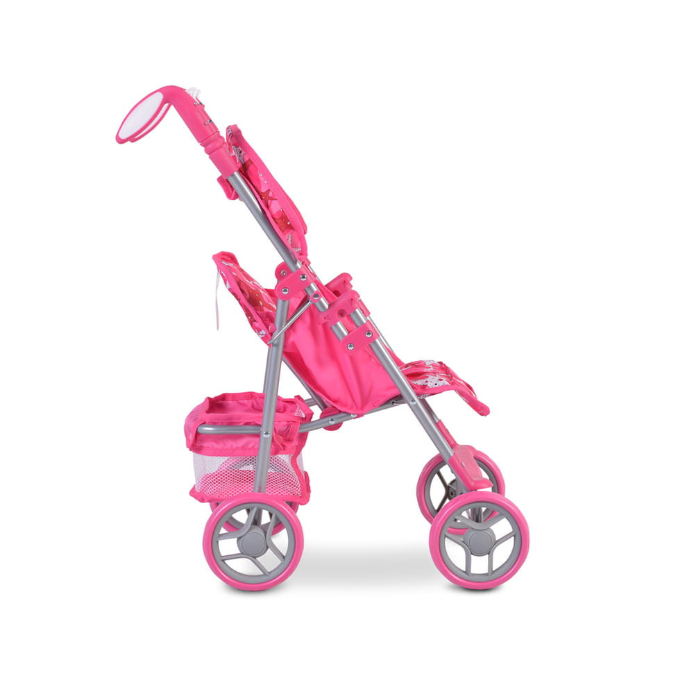 Moni Toys Stars játék babakocsi lapra csukhatós