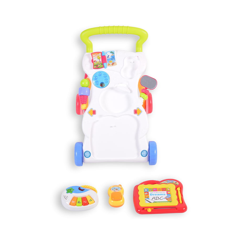 Moni Toys Dreams járássegítő műanyag 2in1 zöld – babatermék