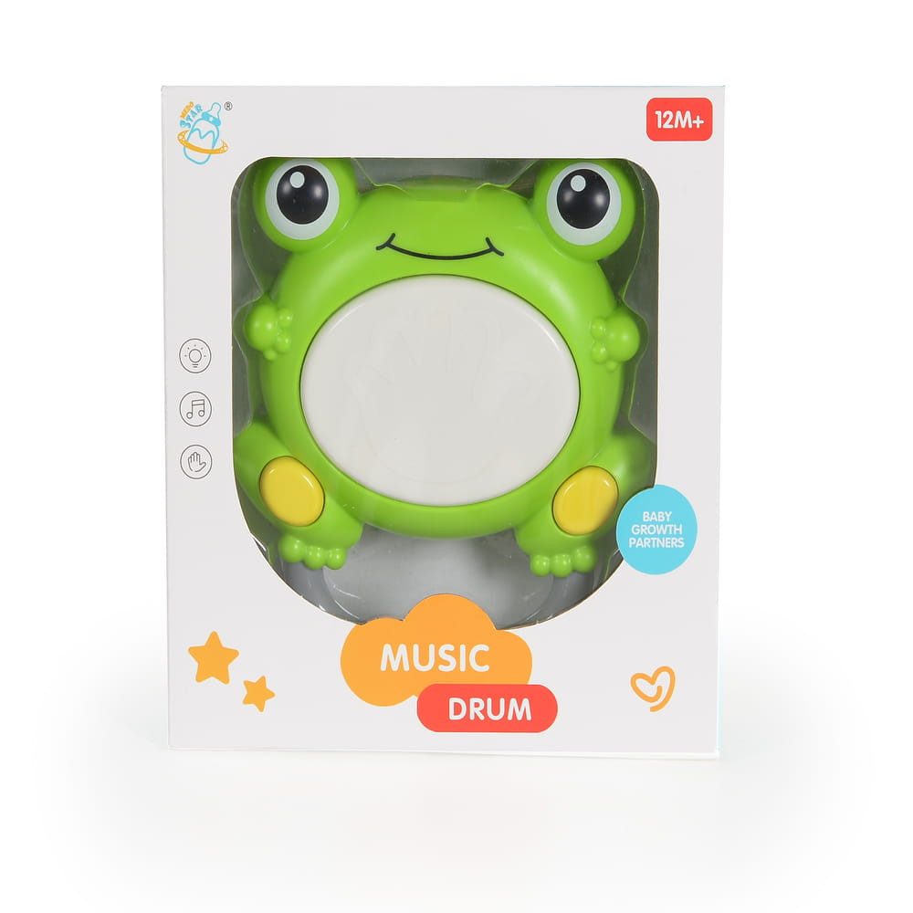 Moni BÉBIJÁTÉK béka alakú dob