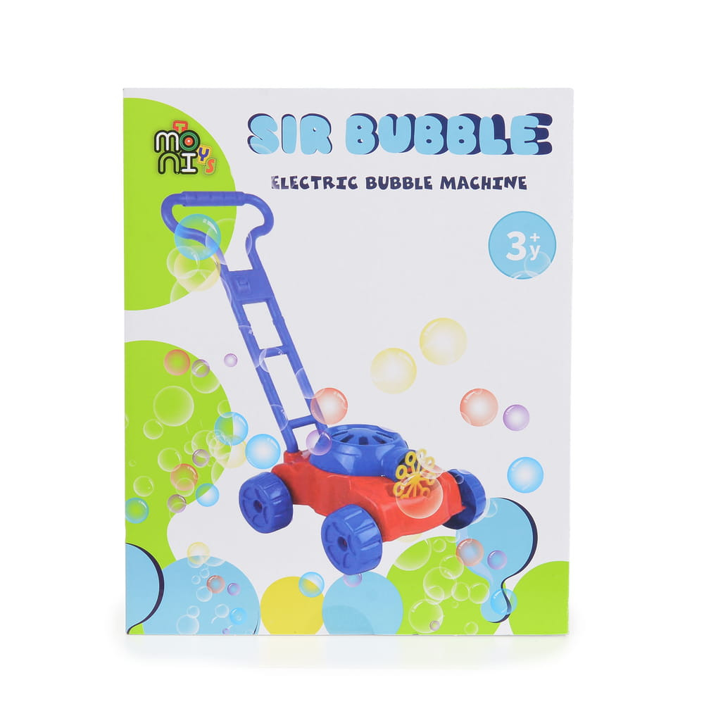 Cangaroo BUBBLE Sir fűnyíró buborékfújós KÉK/PIROS – gyermekjáték