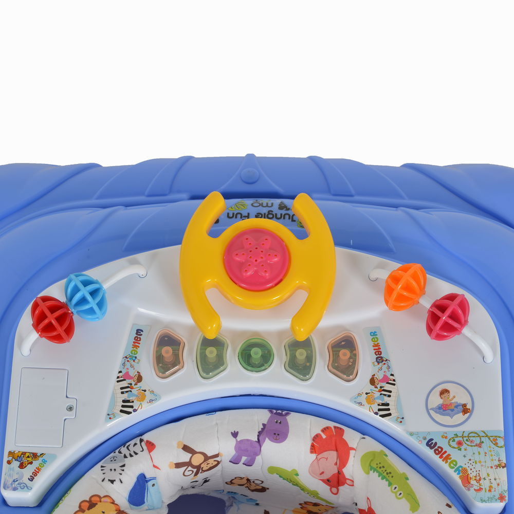 Moni JUNGLE FUN+ bébikomp, színes dobozban KÉK