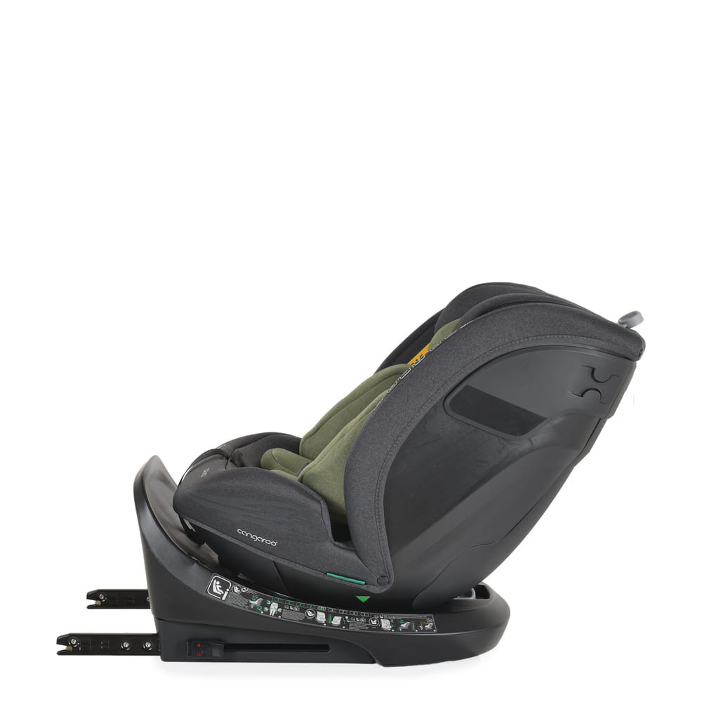 Moni DRACO I-SIZE autósülés 40-150cm OLIVAZÖLD – babatermék