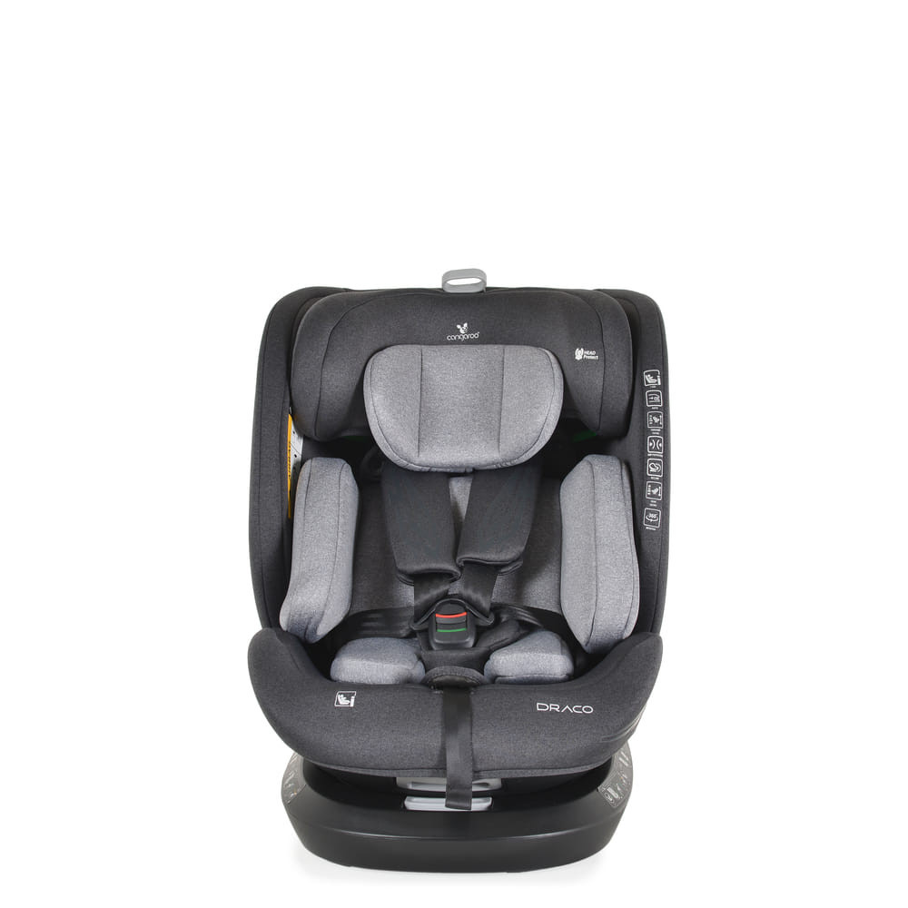 Moni DRACO I-SIZE autósülés 40-150cm SZÜRKE