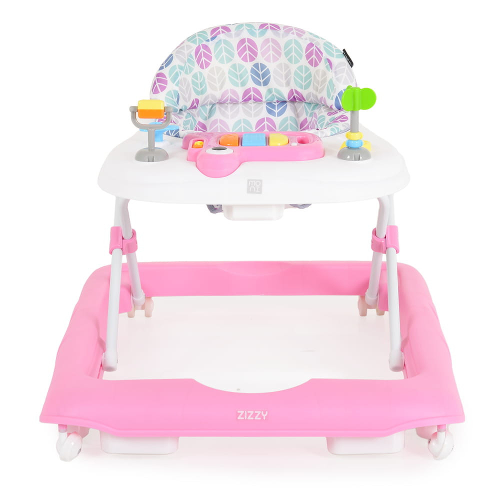 MONI ZIZZY bébikomp zenélős, 3 szint emelhető PINK