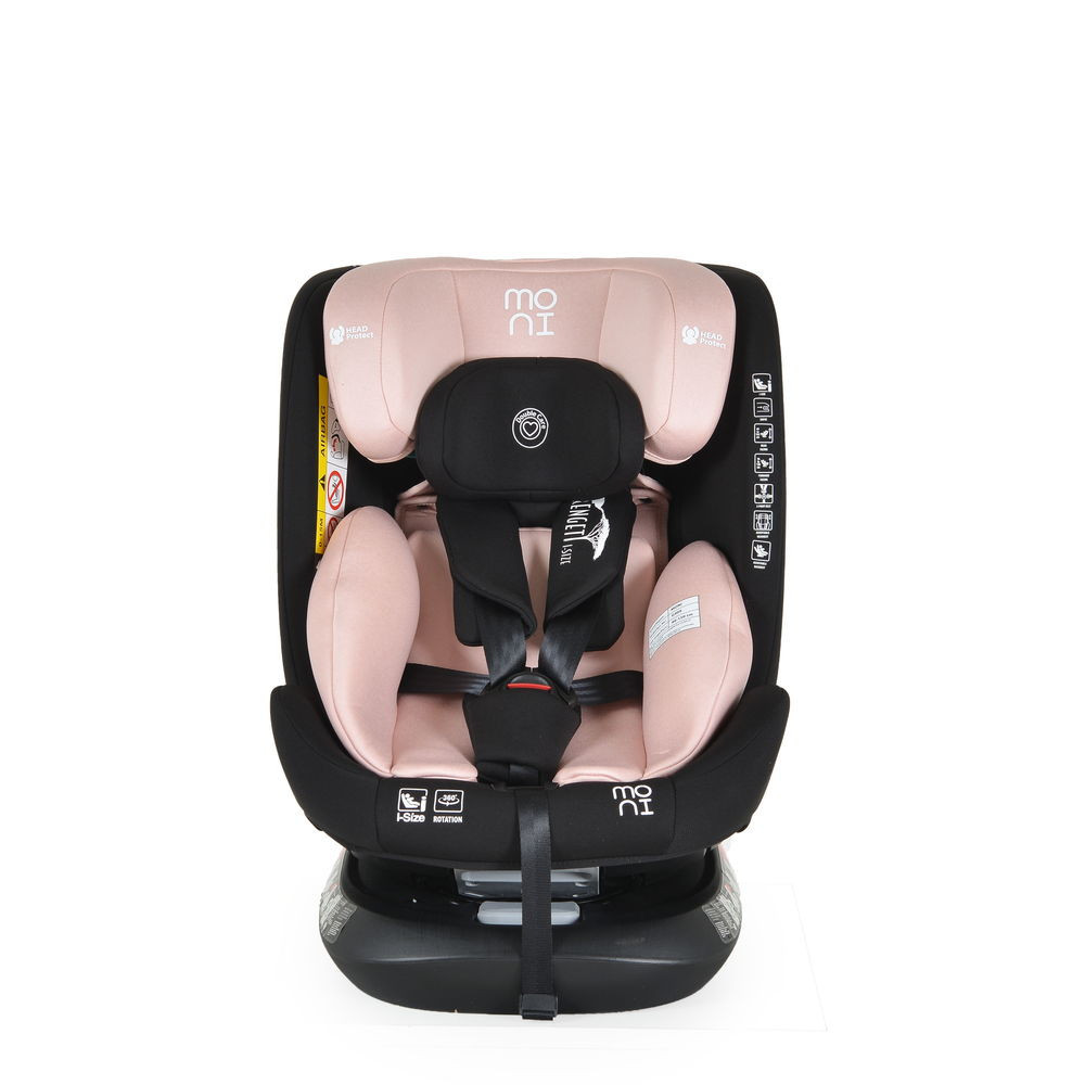 Moni SERENGETI I-SIZE autós ülés 40-150cm 360forgatható PINK