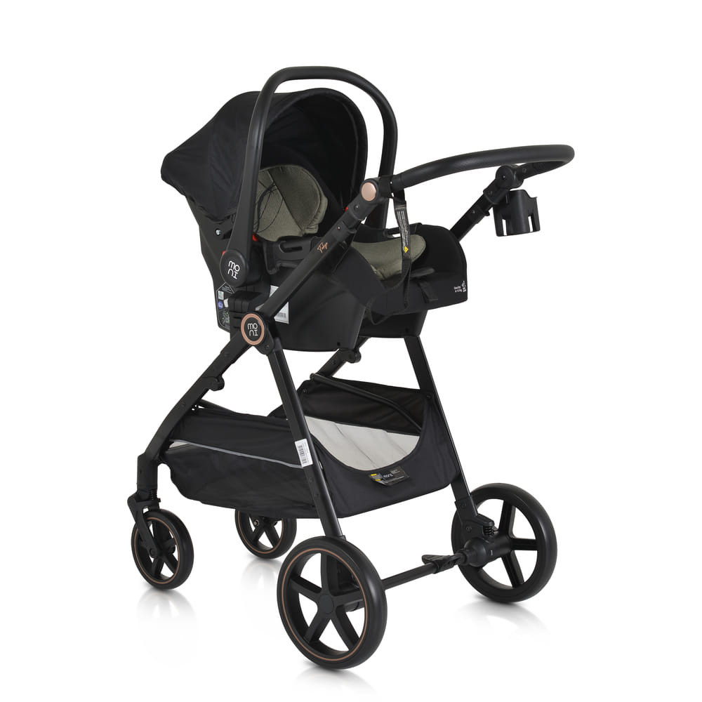 Moni Multi autós hordozó i-size 40-87cm zöld