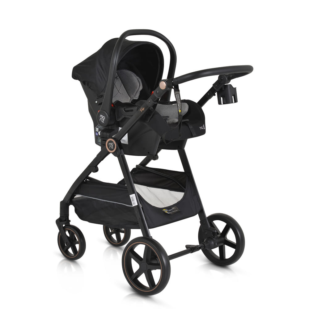 Moni Multi autós hordozó i-size 40-87cm szürke