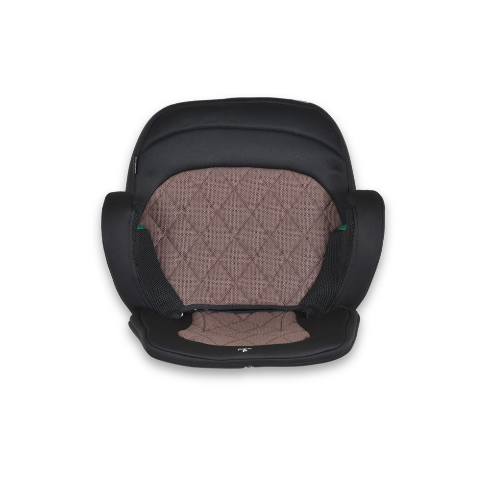 Moni JAX autós ülésmagasító háttámlával 125-150cm rögzítő hevederrel, ISOFIX PINK – ülésmagasító