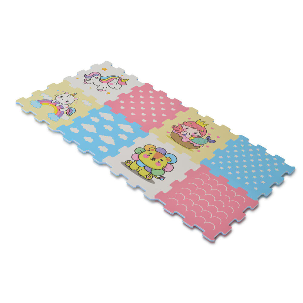 Moni HABTAPI 8 db-os puzzle UNIKORNISOS – játszószőnyeg