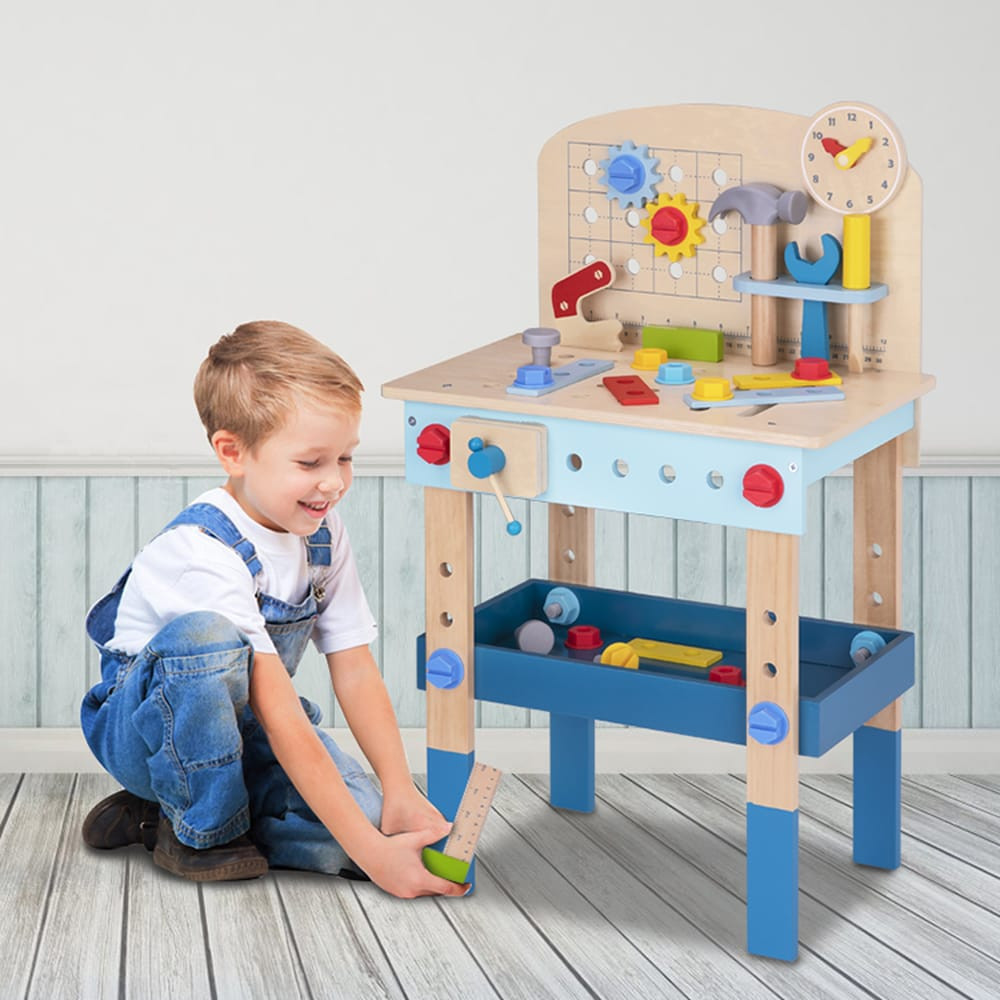 Tooky Toy fa munkapad kiegészítőkkel