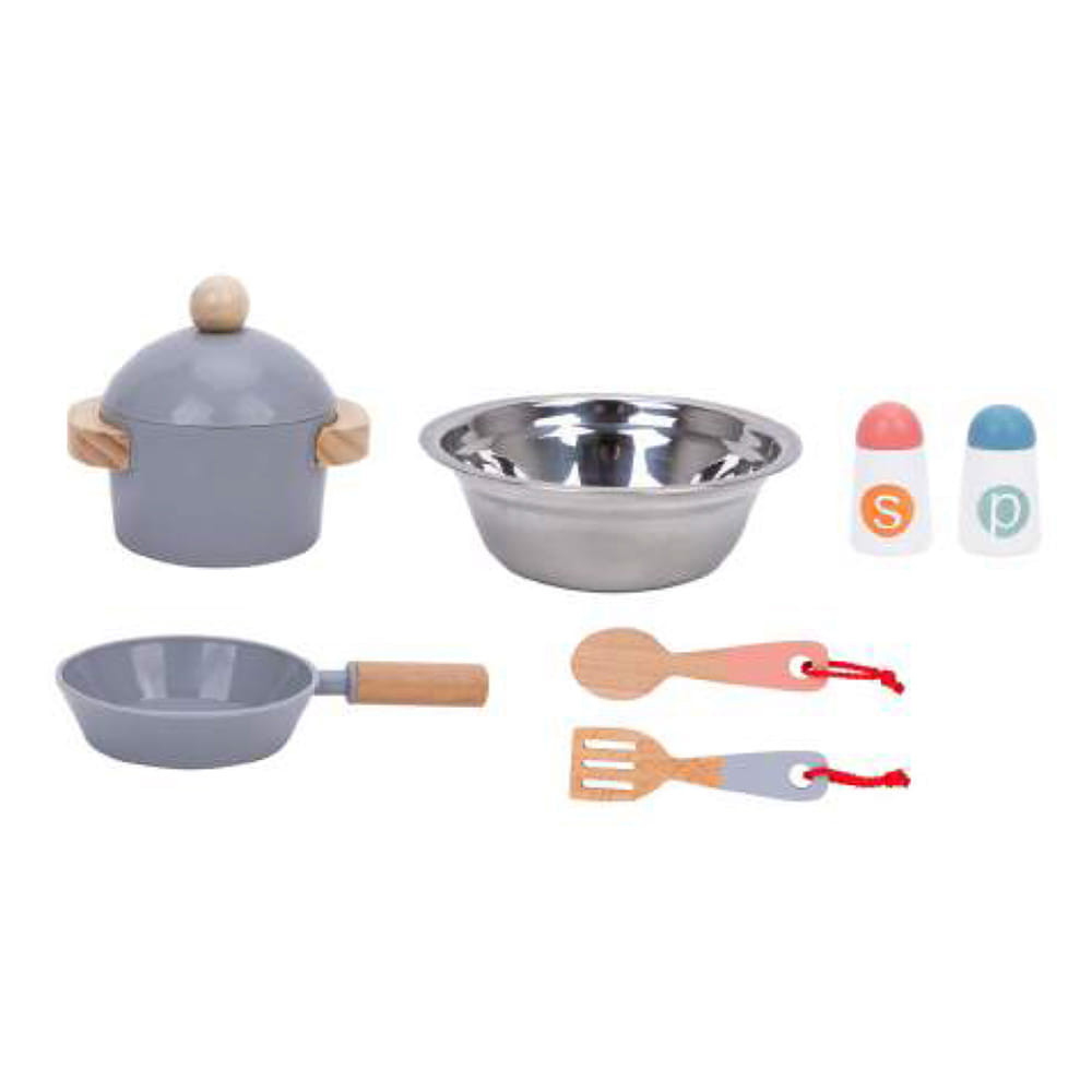 TOOKY Toy konyhaszett fából