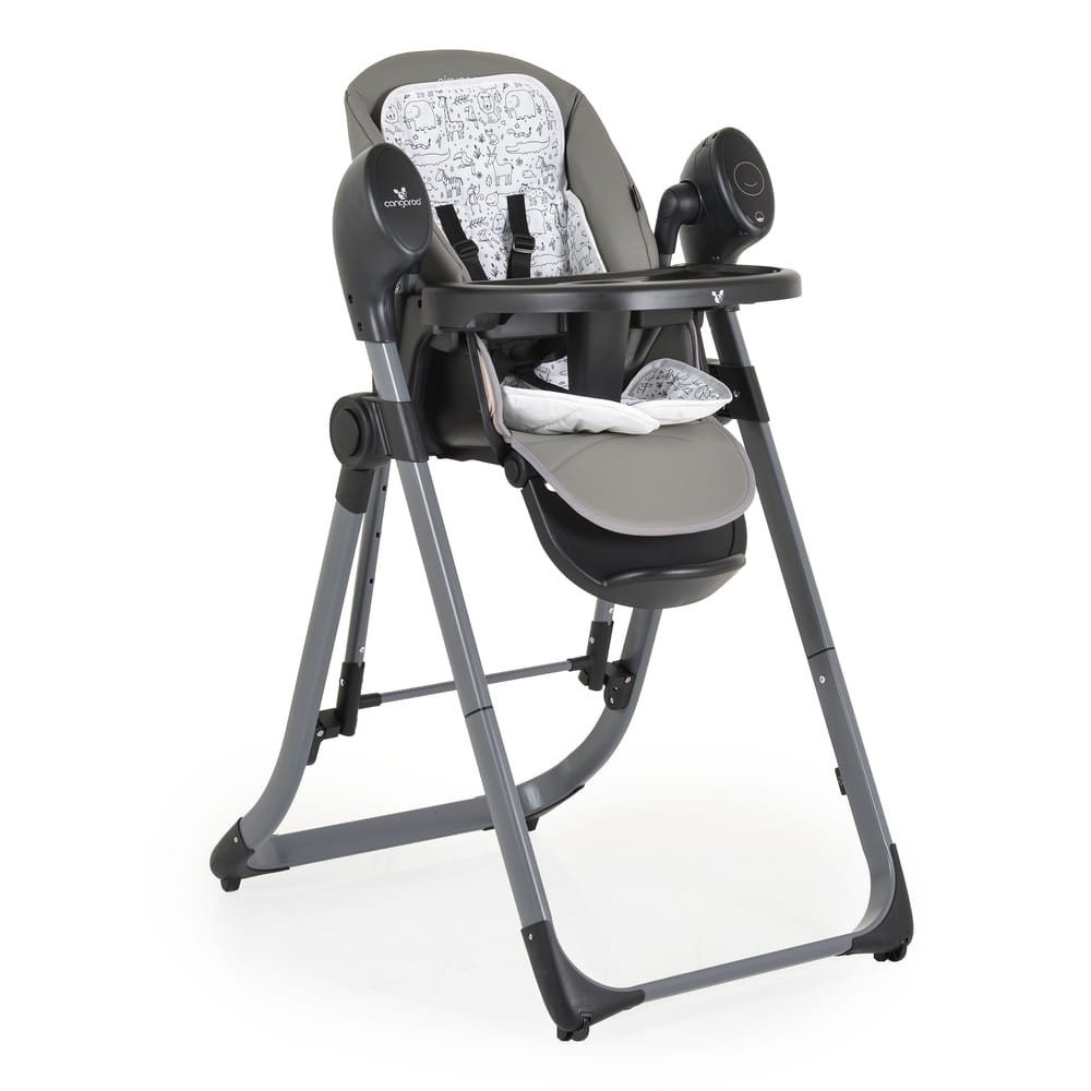 CANGAROO NIRVANA 2in1 etetőszék és hinta SZÜRKE