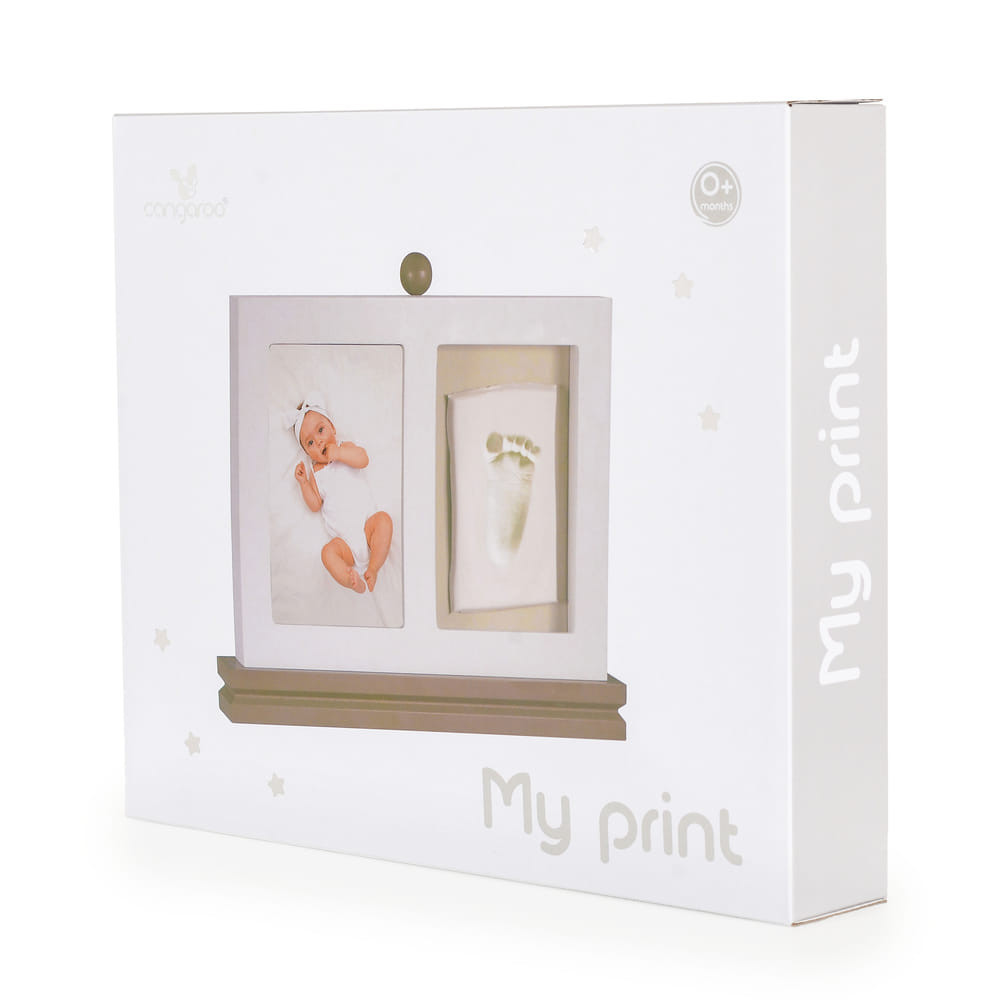 Moni MOULD MY PRINT kéz- láblenyomat készítő képkerettel