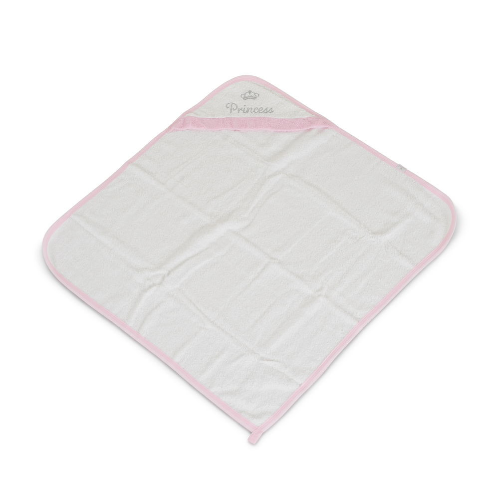Princess törölköző 75*75cm frottier PINK/rózsa