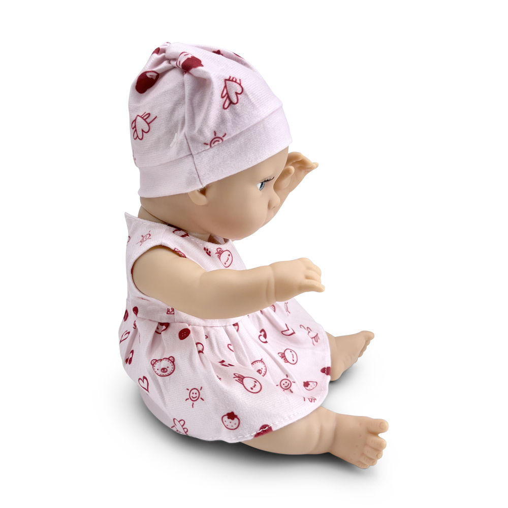 Moni BABA 30cm újszülött macival PINK