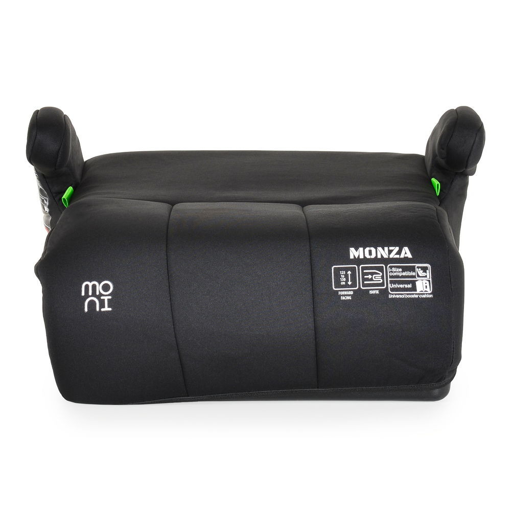 Moni MONZA BASIC ülésmagasító isofix I-SIZE 125-150cm FEKETE – ülésmagasító