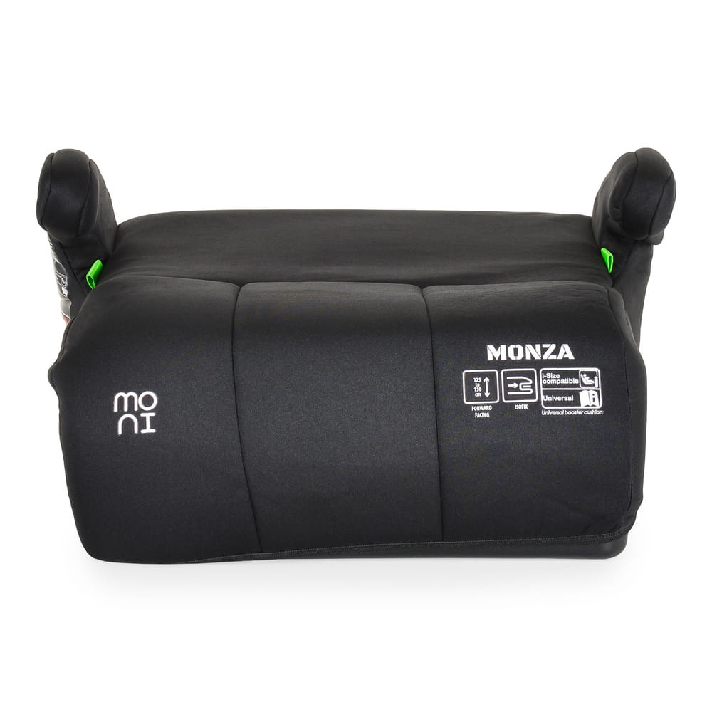Moni MONZA BASIC ülésmagasító isofix I-SIZE 125-150cm FEKETE – ülésmagasító
