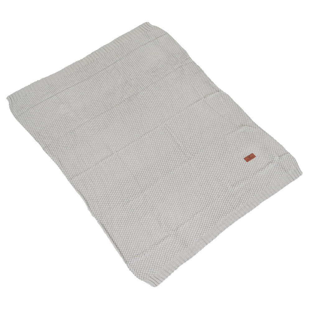CANGAROO POPCORN Kötött takaró 80x100cm SZÜRKE – babatermék