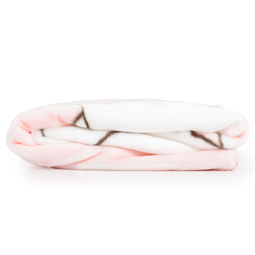 CANGAROO TAKARÓ SOFTY pihe puha kicsi 80*110cm  jegesmedvés PINK – babatermék